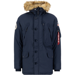 Kleidung Herren Parkas Alpha Industries Polar Jacket - rep.blue Blau