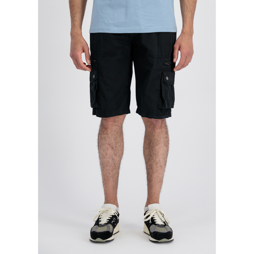 Kleidung Herren Shorts / Bermudas Alpha Alpha Short - black Schwarz