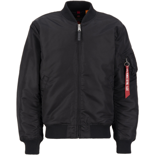 Kleidung Herren Jacken Alpha Industries MA-1 Dragon Embroidery - black/black Schwarz