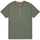 Kleidung Herren T-Shirts & Poloshirts Alpha Industries Alpha Puff Print T - dark olive Grün