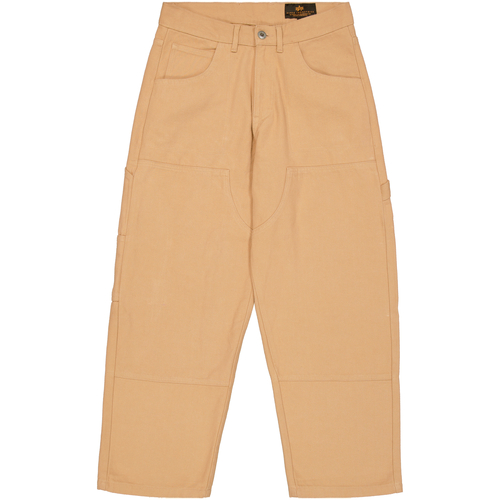 Kleidung Herren Cargo Hosen Alpha Carpenter Pant - sand Gelb