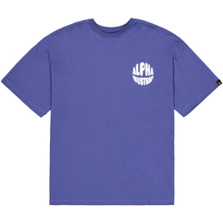 Kleidung Damen T-Shirts Alpha Logo T Back Print Women - night purple Violett