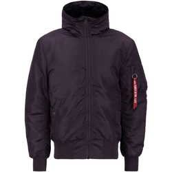 Kleidung Herren Jacken Alpha MA-1 Hooded - Plum Violett