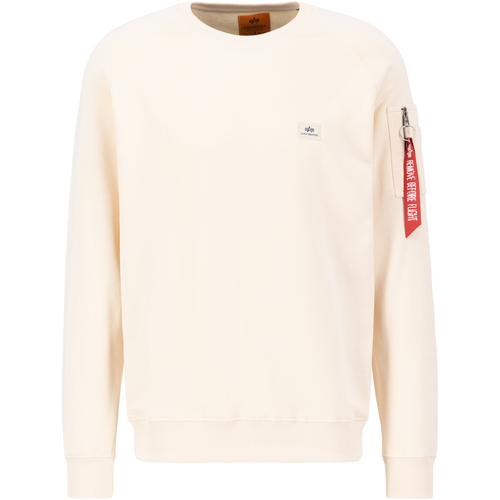 Kleidung Herren Sweatshirts Alpha X-Fit Sweat - jet stream white Beige