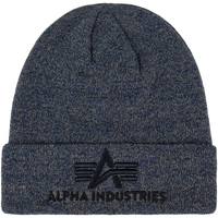 Accessoires Herren Mütze Alpha Industries 3D Beanie - charcoal heather Grau