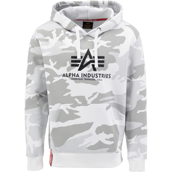 Alpha  Sweatshirt Basic Hoodie Camo - white camo günstig online kaufen