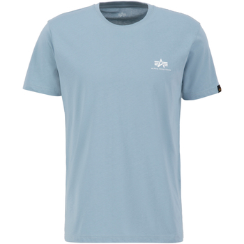 Alpha Basic T Small Logo - greyblue