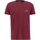 Kleidung Herren T-Shirts Alpha Basic T Small Logo - burgundy Rot