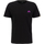 Kleidung Herren T-Shirts Alpha Basic T Small Logo - black / magenta Schwarz