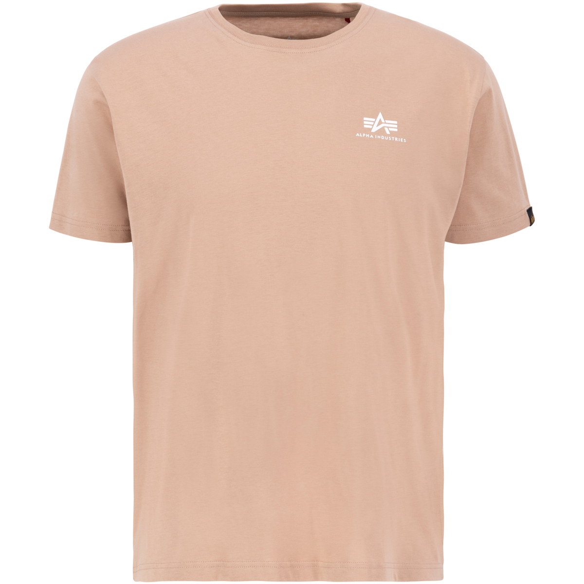 Kleidung Herren T-Shirts Alpha Basic T Small Logo - Dusty Coral Orange