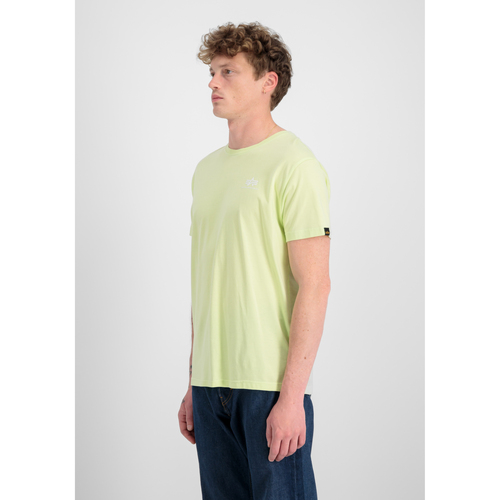 Alpha Basic T Small Logo - Arctic Lime Gelb