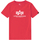 Kleidung Kinder T-Shirts Alpha Basic T Kids/Teens - speed red Rot