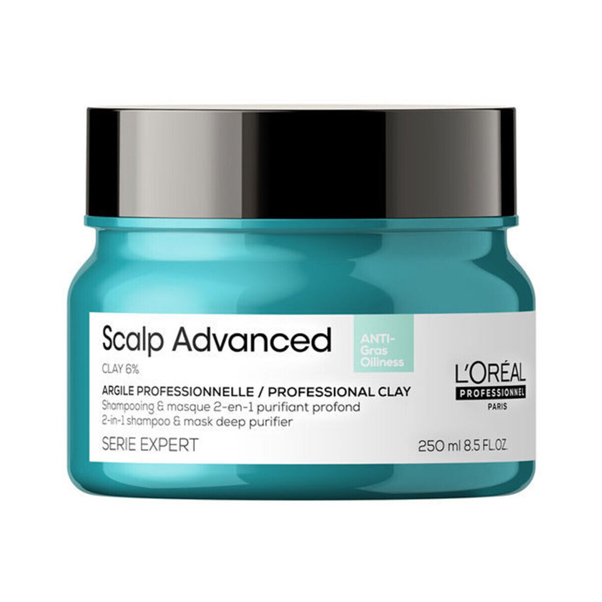 Beauty Damen Shampoo L'oréal Tiefenreinigendes 2-in-1 Shampoo & Maske Scalp Advanced Other