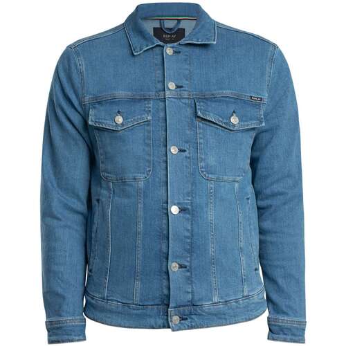 Kleidung Herren Jeansjacken Replay Jeansjacke Blau