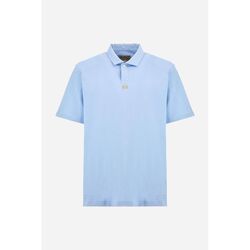 Kleidung Herren T-Shirts & Poloshirts La Martina MAP018 JS259-07220 VISTA BLUE 