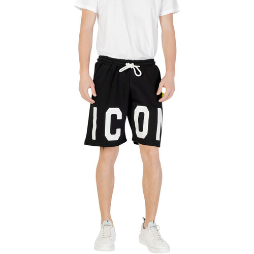 Kleidung Herren Shorts / Bermudas Icon ICUS2S5B001 Schwarz