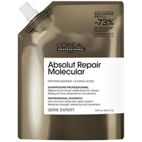 Beauty Damen Shampoo L'oréal Absolute Repair Molecular Shampoo Nachfüllpackung 500 m Other