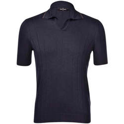 Kleidung Kinder T-Shirts & Poloshirts Gran Sasso Polo Blau