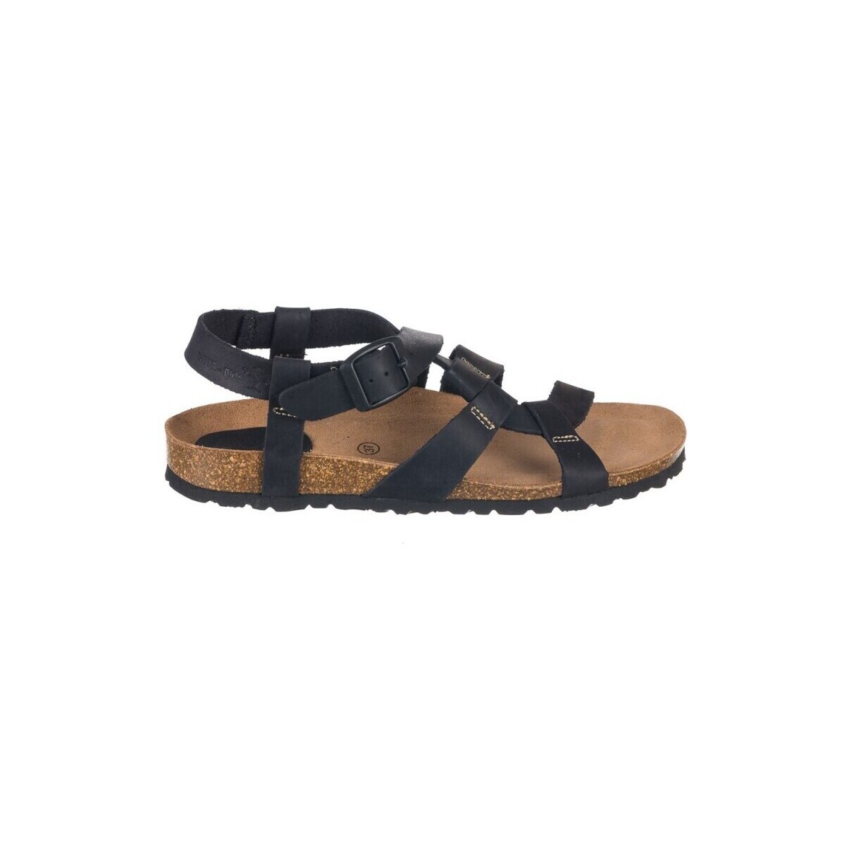 Schuhe Damen Sandalen / Sandaletten Interbios SCHUHE  7179 Schwarz