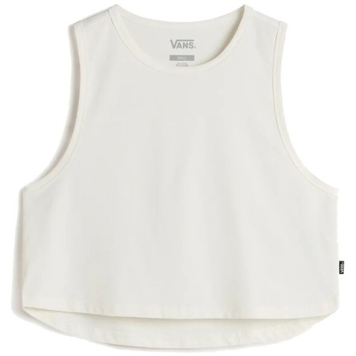 Kleidung Damen T-Shirts & Poloshirts Vans MTE OUTLINE HYBRID TAN Weiss