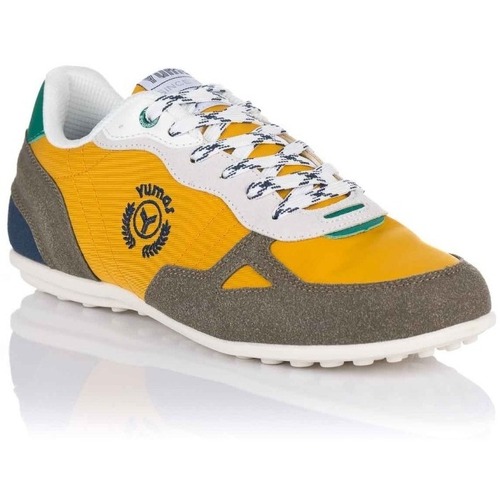 Schuhe Herren Sneaker Low Yumas 54174 Gelb