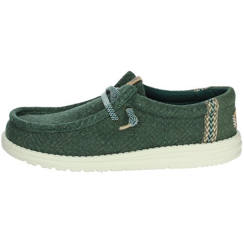 Schuhe Herren Slip on HEYDUDE 43085-336 Grün