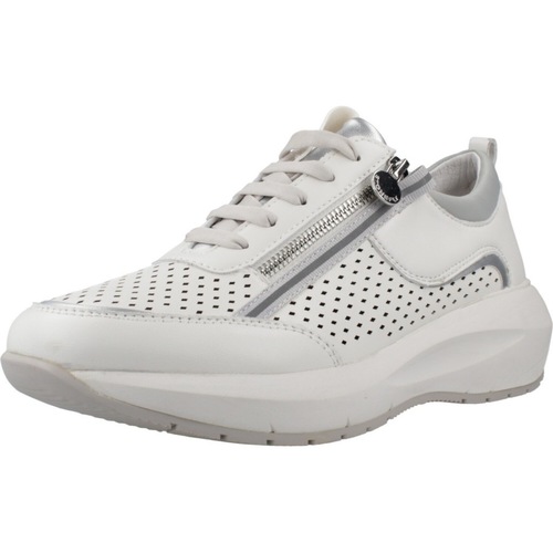 Schuhe Damen Sneaker Stonefly TWINS 5 NAPPA LTH Weiss