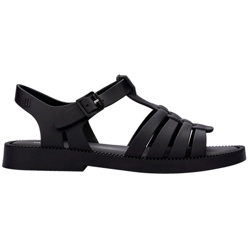 Schuhe Damen Sandalen / Sandaletten Melissa Possession Fresh Sandals - Matt Black Schwarz