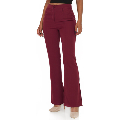 Kleidung Damen Hosen La Modeuse 18790_P53338 Bordeaux