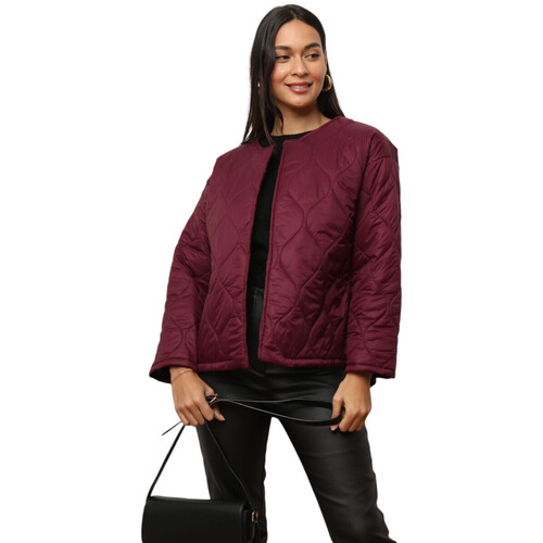 Kleidung Damen Jacken / Blazers La Modeuse 73168_P172630 Bordeaux