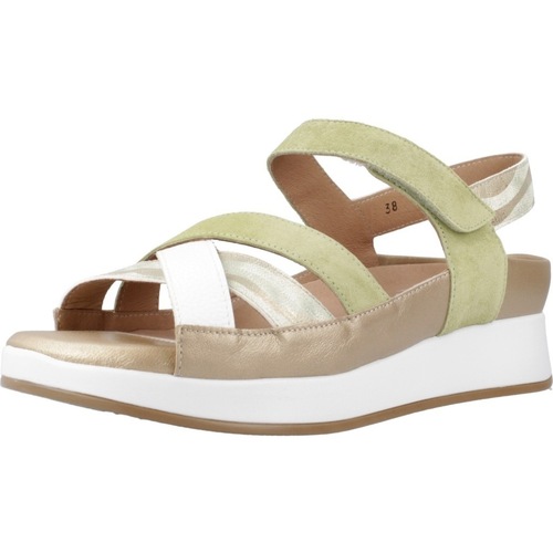 Schuhe Damen Sandalen / Sandaletten Piesanto 240424P Grün