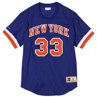 Unterwäsche Herren Unterhemden Mitchell And Ness Maillot New York Knicks Patrick Ewing Blau
