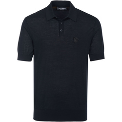 Kleidung Herren Polohemden D&G GP410K F64EZ Schwarz