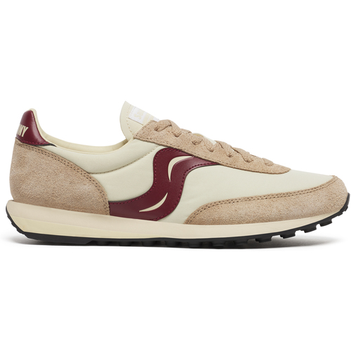Schuhe Sneaker Saucony Baskets  Trainer 80 Beige