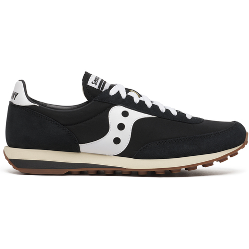 Schuhe Sneaker Saucony Baskets  Trainer 80 Schwarz