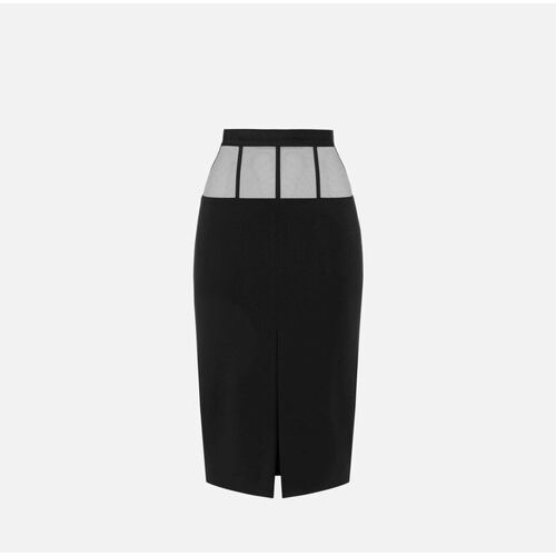 Kleidung Damen Röcke Elisabetta Franchi GO06653E2-110 Schwarz
