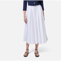 Kleidung Damen Röcke Elisabetta Franchi GO12152E2-100 Weiss