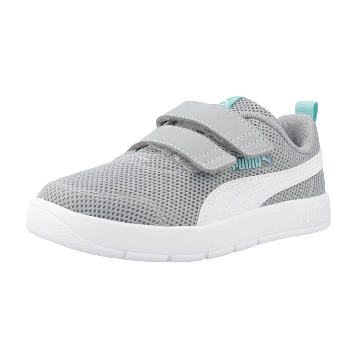 Schuhe Jungen Sneaker Puma COURTFLEX V3 MESH PS Grau