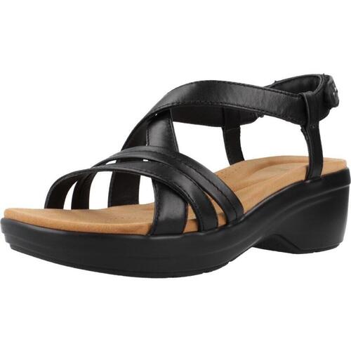 Schuhe Damen Sandalen / Sandaletten Clarks TULEAH MAY Schwarz