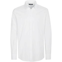 Kleidung Herren Langärmelige Hemden D&G I5059M FUEAJ Weiss