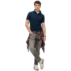 Kleidung Herren Polohemden Superdry Polo en jersey  Essential Blau