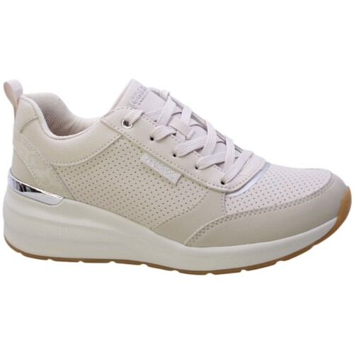 Schuhe Damen Sneaker Low Skechers 144973 Beige