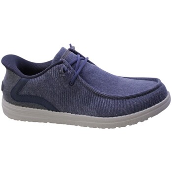 Schuhe Herren Slipper Skechers 145027 Blau