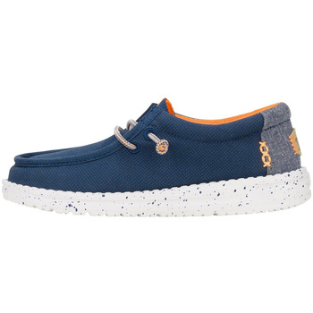 Schuhe Kinder Slipper HEYDUDE  Blau