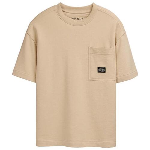 Kleidung Jungen T-Shirts & Poloshirts Teddy Smith 60807539D-298B Beige