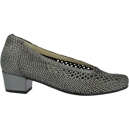 Schuhe Damen Ballerinas Doctor Cutillas 81254 Geflochtene Pumps STAHL
