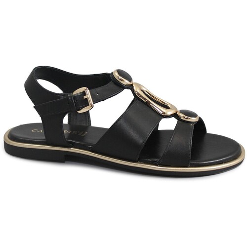 Schuhe Damen Sandalen / Sandaletten Café Noir CAF-E25-GG1888-NE Schwarz