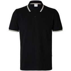 Kleidung Herren T-Shirts & Poloshirts Selected 16095852 ATLAS-DARK SAPPHIRE Blau
