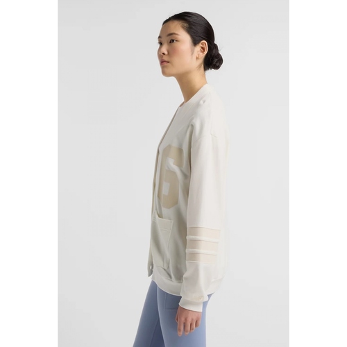 New Balance COASTAL FLEECE CARDIGAN Weiss