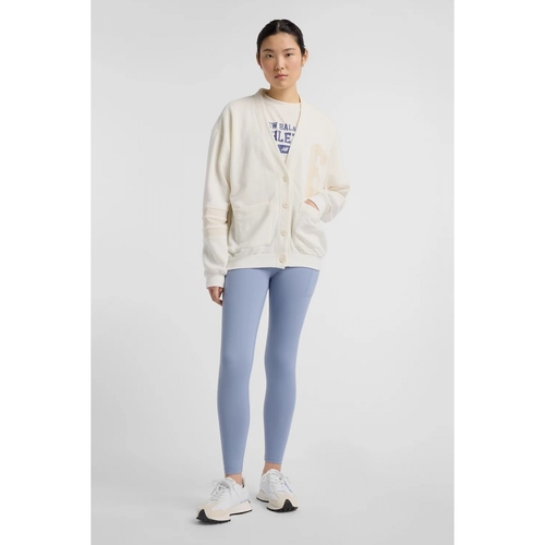 New Balance COASTAL FLEECE CARDIGAN Weiss